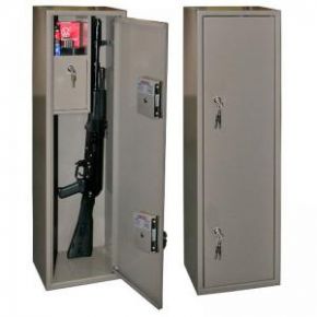 Шкаф оружейный Д-5 ( 2 ствола ), ВхШхГ,мм: 1000х300х200