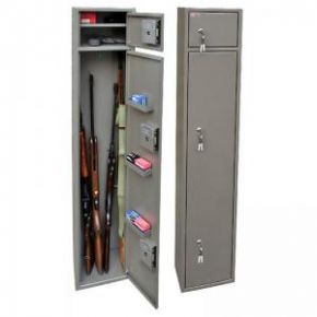 Шкаф оружейный Д-7 ( 3 ствола ), ВхШхГ,мм: 1500х300х200