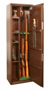 Оружейный шкаф КО-038т ( 3 ствола ) ВхШхГ,мм: 1400х430х280